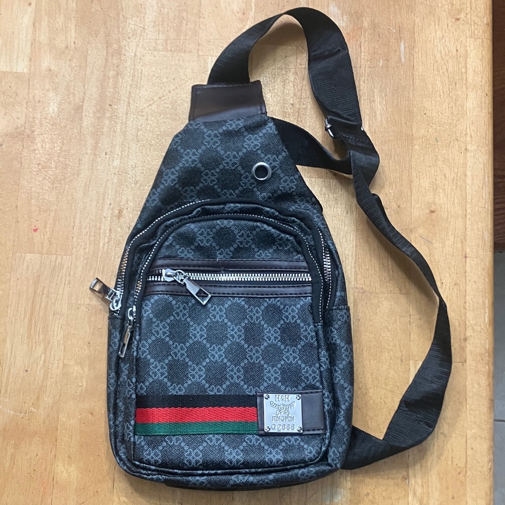 Stylish Black Crossbody Bag